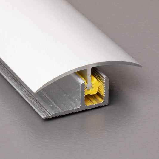 Ausgleichsprofil Clip silber eloxiert