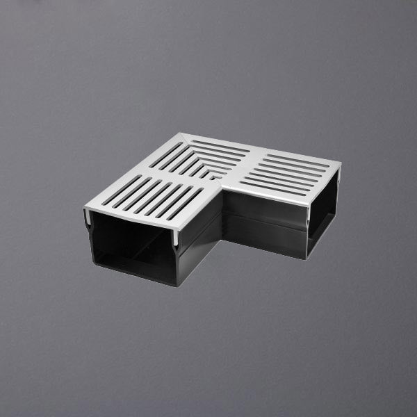 Eckstück UD Pro 100 Rost silber #F001137