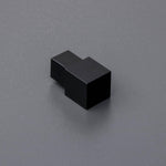 Quadratprofilecke Aluminium schwarz