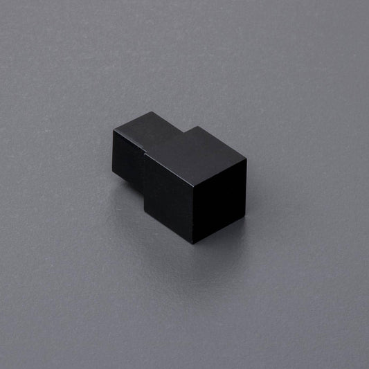 Quadratprofilecke Aluminium schwarz