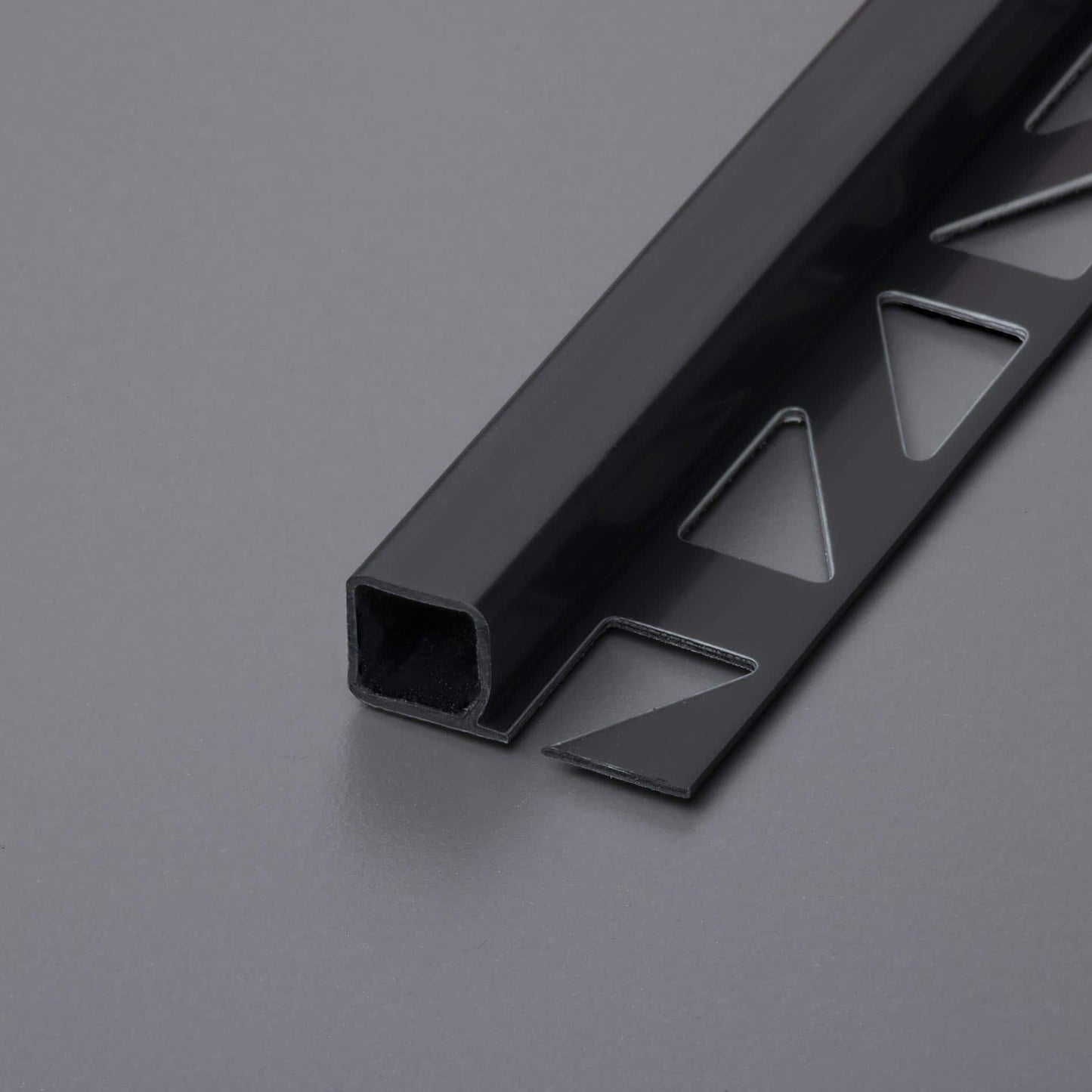 Quadratprofil PVC schwarz