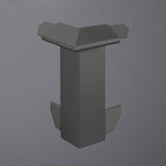 Außenecke Balkonwinkelprofil Tropfkante 60mm Blende #F001197