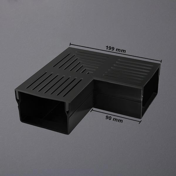 Eckstück UD Pro 100 bemaßt