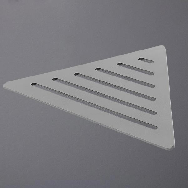 Duschablage Aluminium betongrau dreieckig LINE #F003641