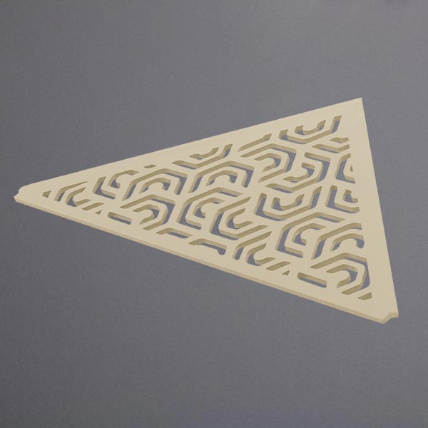 Duschablage sand dreieckig PENTA #F003659
