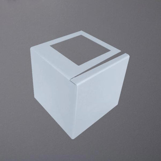 Eckstück Balkonprofil L-Form Aluminium silber