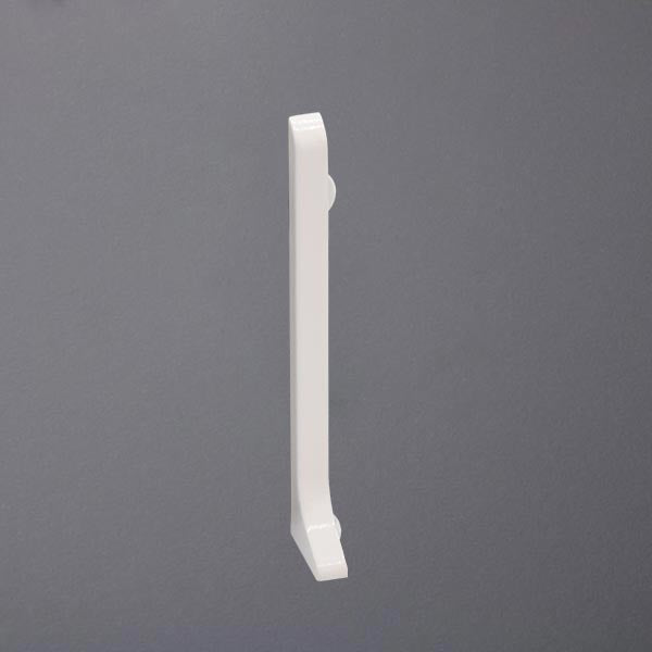 Endkappen Sockelleiste weiß #F003563