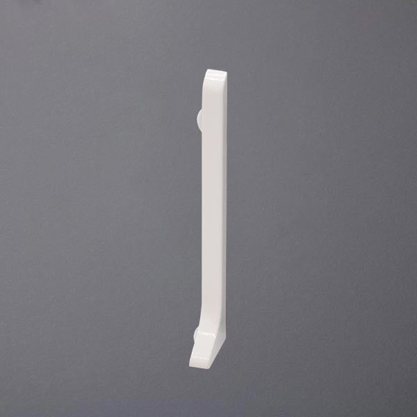 Endkappen Sockelleiste weiß #F003562