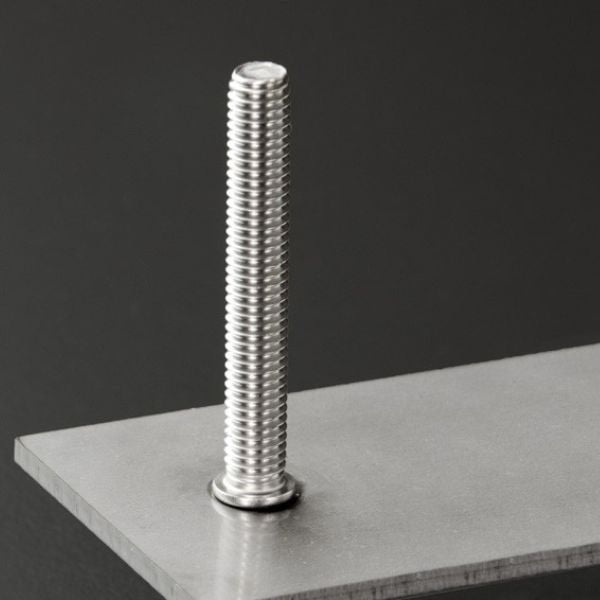 Stift zur Befestigung der Edelstahlhausnummern