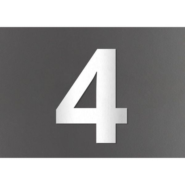Hausnummer 4 #DESIGN-NR-4