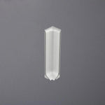 Innenecken Sockelleiste silber gebürstet