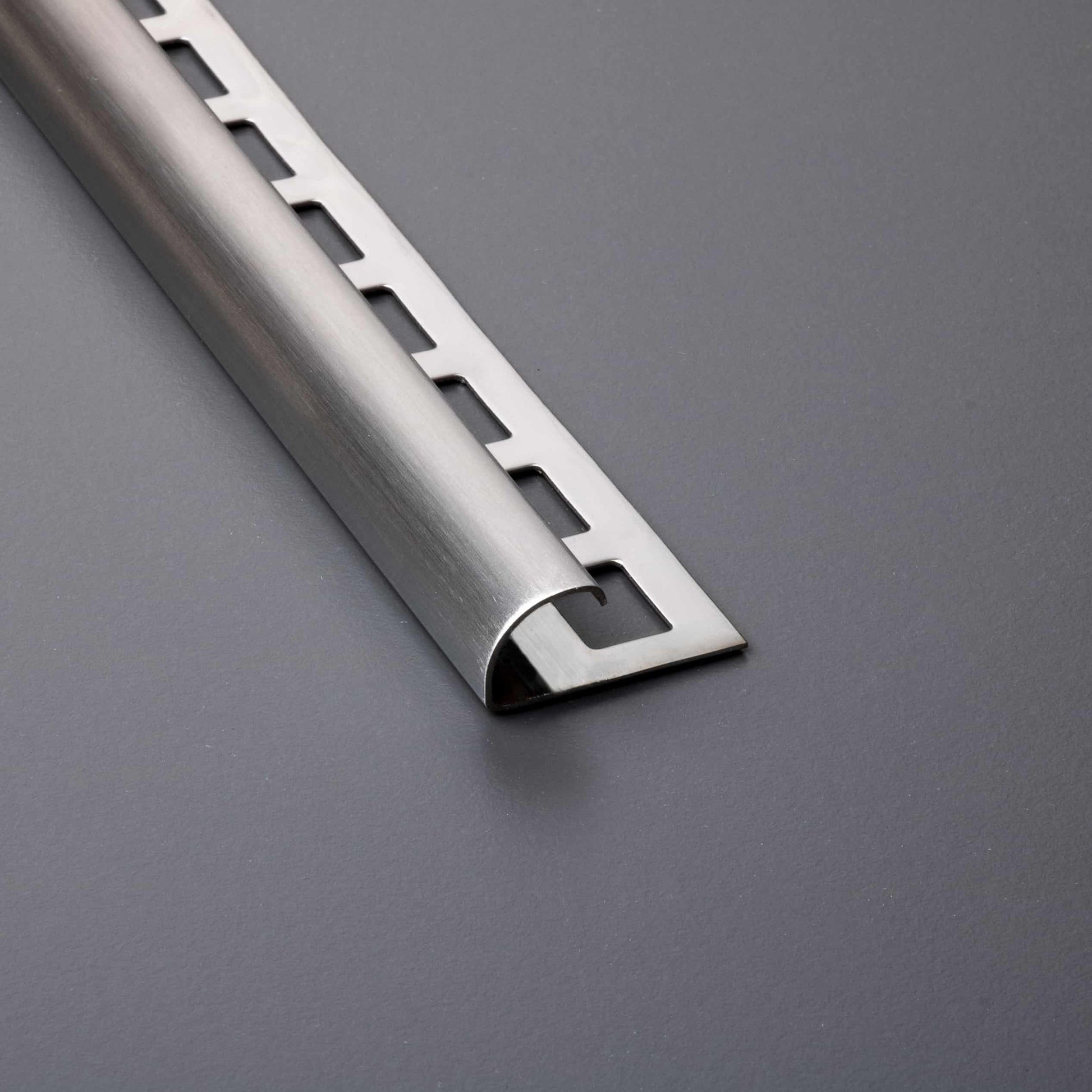 Viertelkreisprofil Edelstahl gebürstet