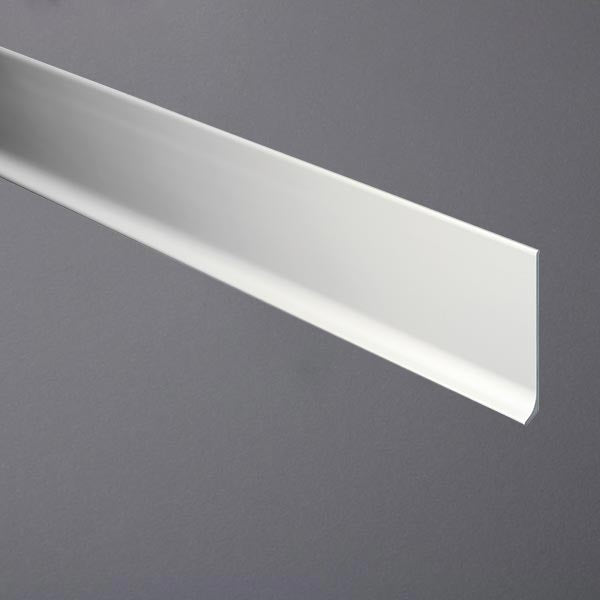 Sockelleiste Aluminium silber matt
