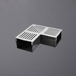 Eckstück UD Pro 100 Rost silber #F001137
