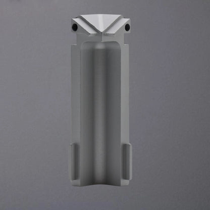 Innenecke Balkonwinkelprofil mit Tropfkante silber und 60mm Blendenhöhe #F001210