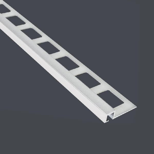 Quadratprofil Aluminium silber matt
