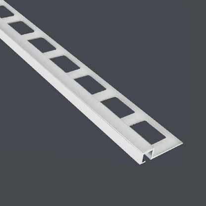 Quadratprofil Aluminium silber matt