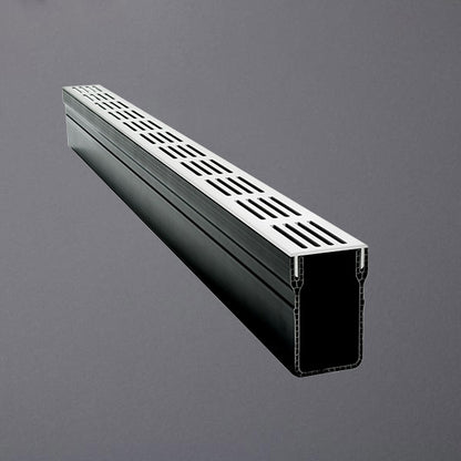 Entwässerungsrinne UD Pro 65 Rost silber #F001147
#F001151