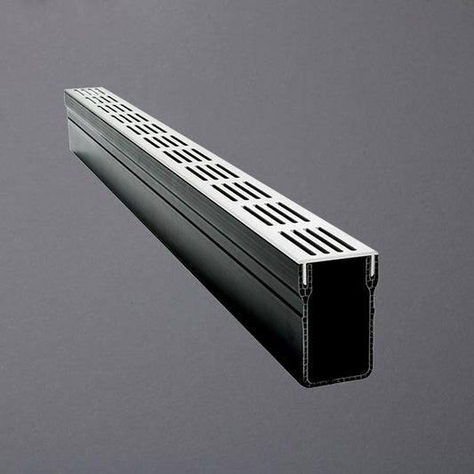 Entwässerungsrinne UD Pro 65 Rost silber #F001147
#F001151