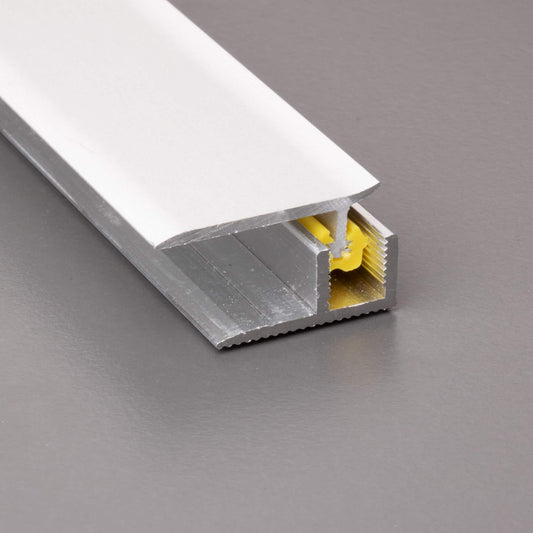 Wandanschlussprofil Clip silber