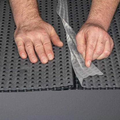 DURAL Drainagematte DR100++ überlappend verlegt