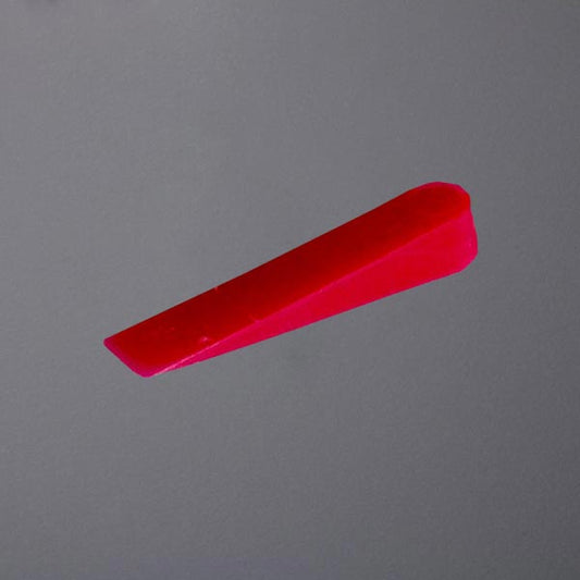 Fliesenkeil aus rotem PVC