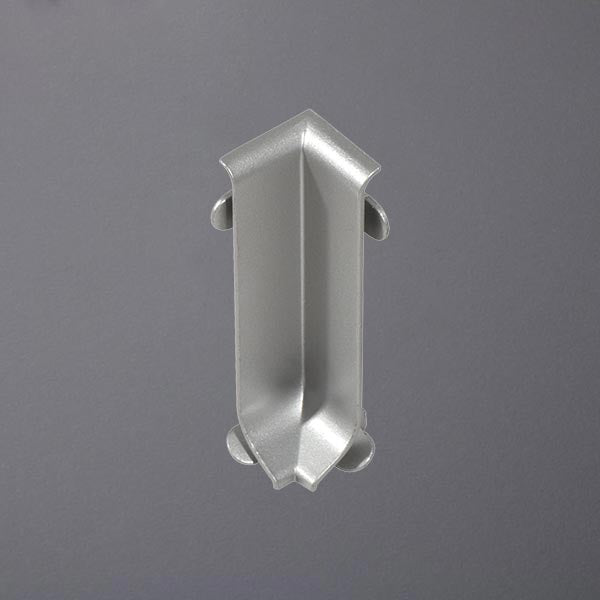 Innenecken Sockelleiste silber matt