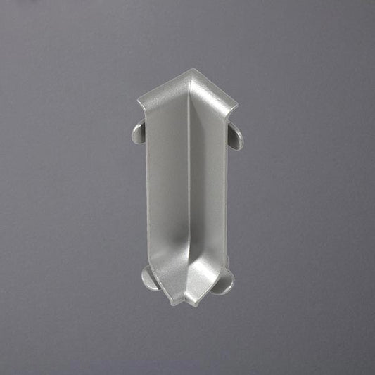 Innenecken Sockelleiste silber matt
