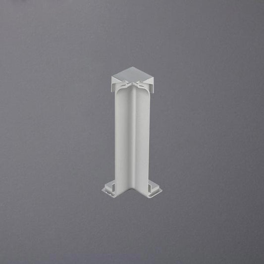 Innenecke Sockelleiste Reno silber matt