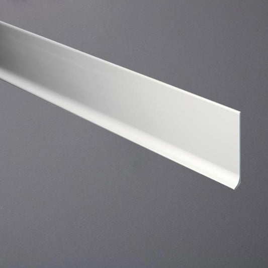 Sockelleiste Aluminium silber matt