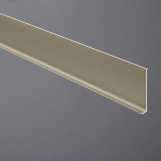 Sockelleiste Aluminium titan