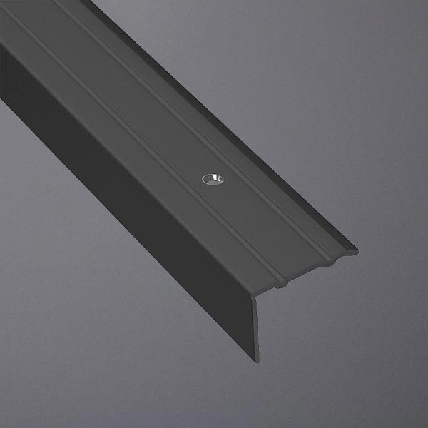 Stufenprofil zum Nachrüsten Aluminium schwarz gebohrt #F005114
#F005117