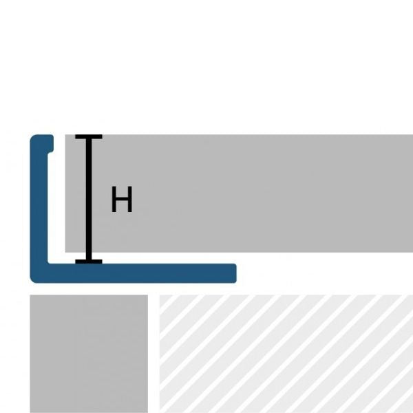Zeichnung Höhe Winkelprofil